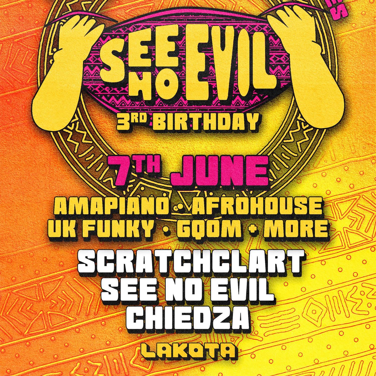 See No Evil With Scratchclart