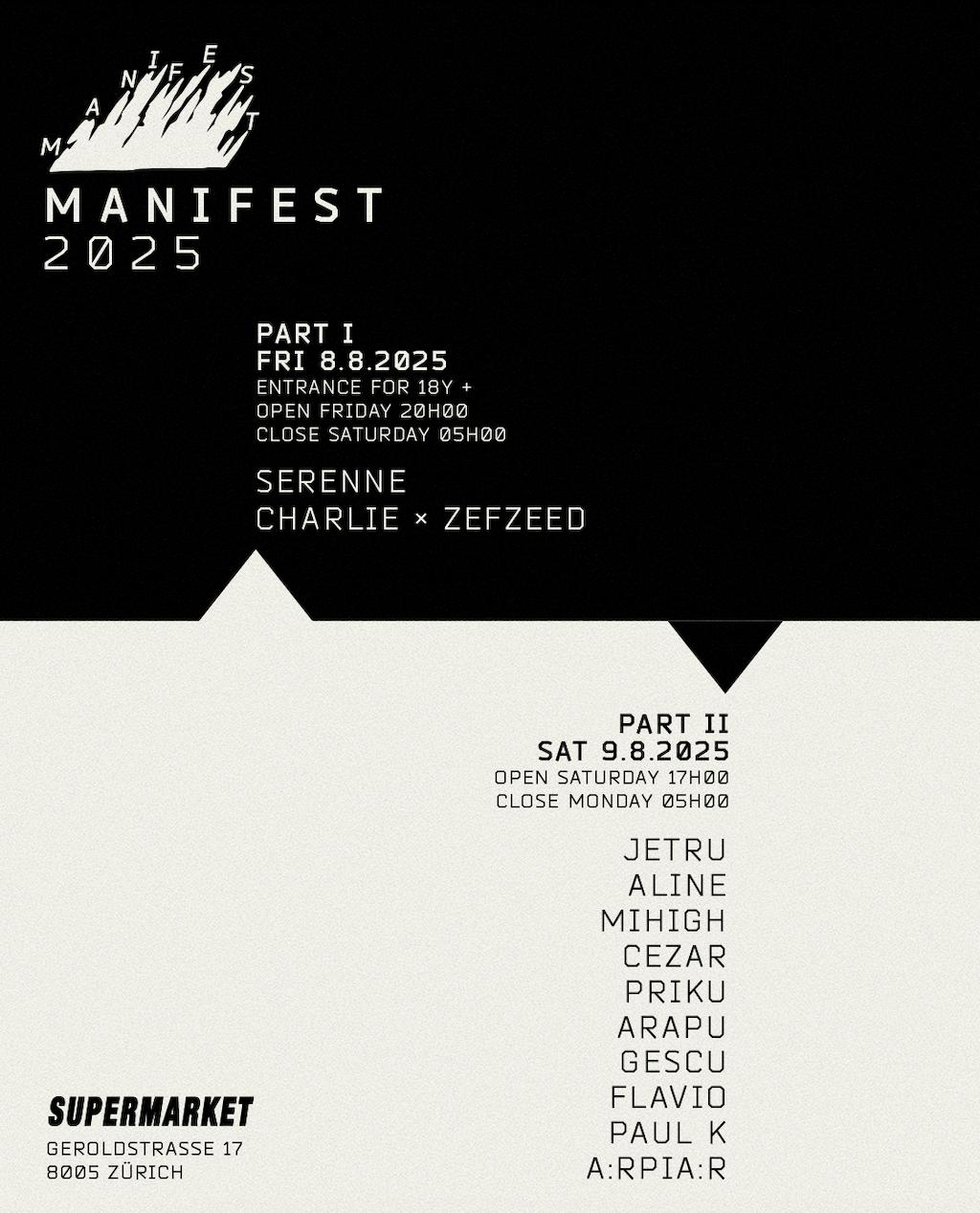 Manifest 2025