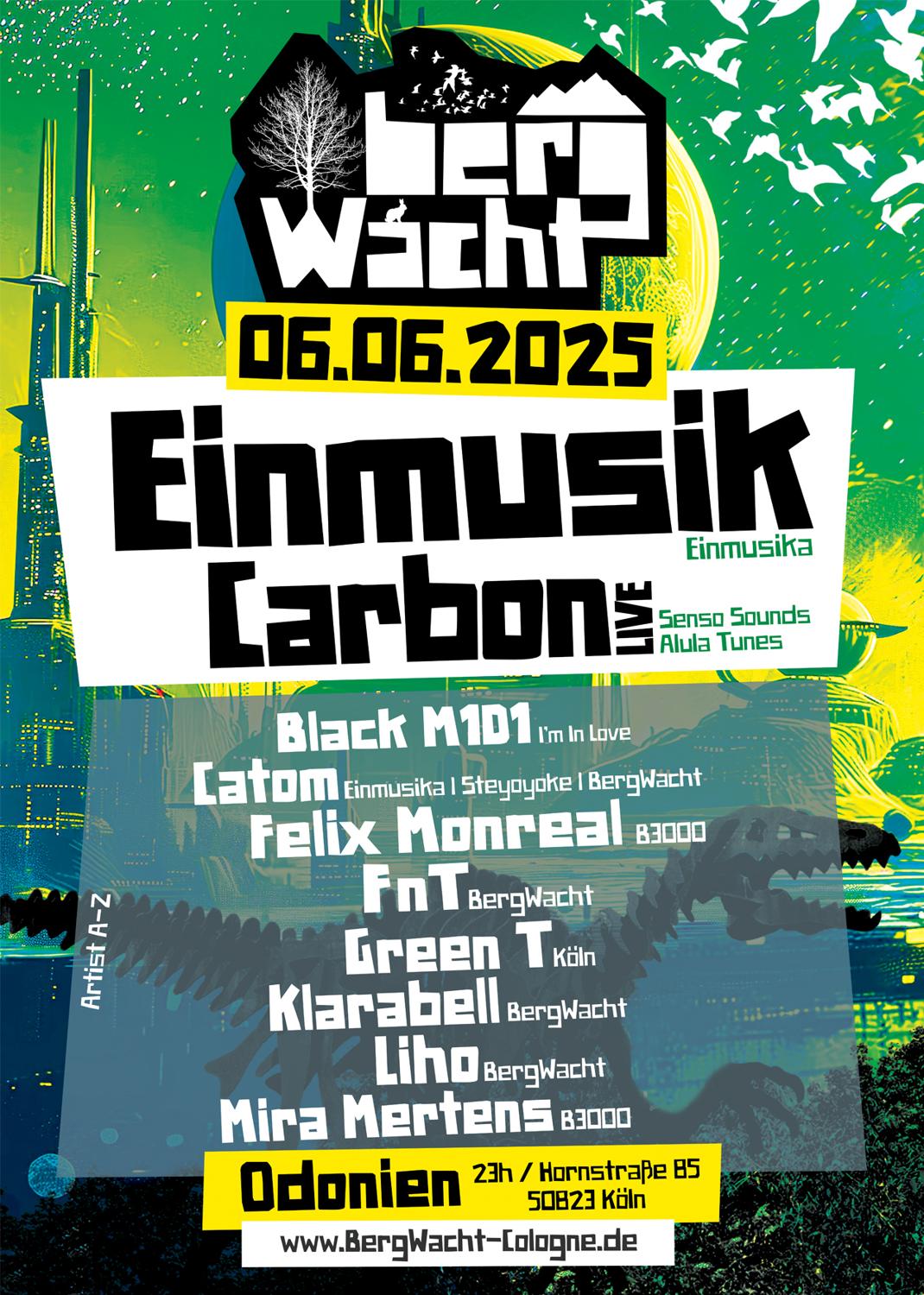 Bergwacht In Odonien With Einmusik, Carbon Live Uvm