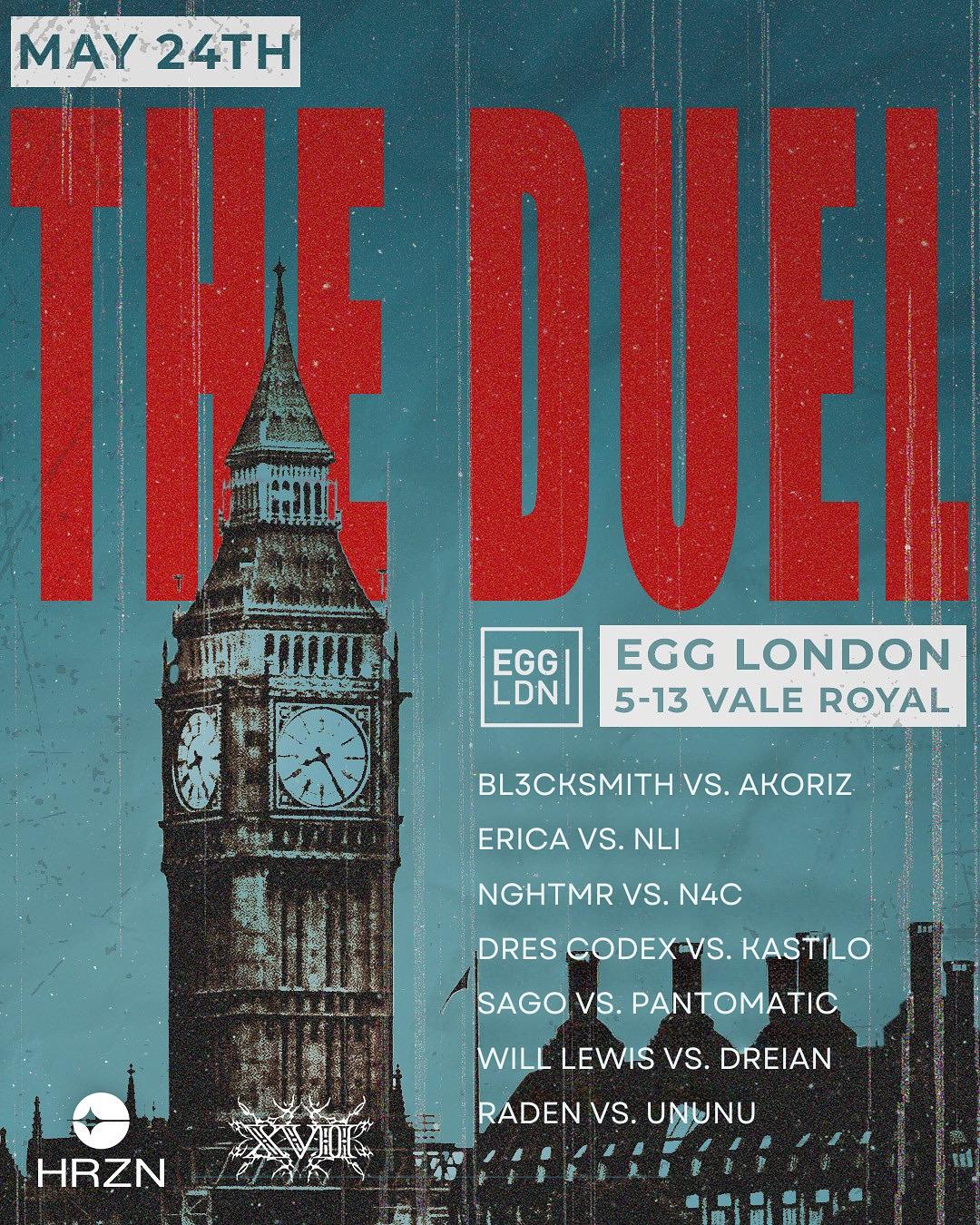 Xvii X Hrzn Presents The Duel || Face 2 Face