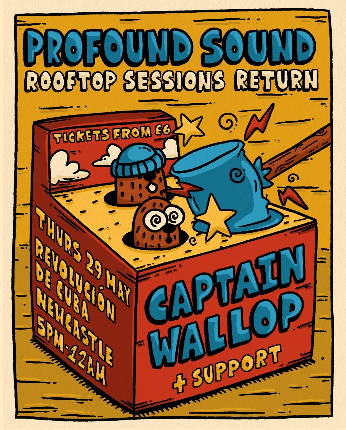 Profound Sound Presents: Captain Wallop - Rooftop Sessions Return