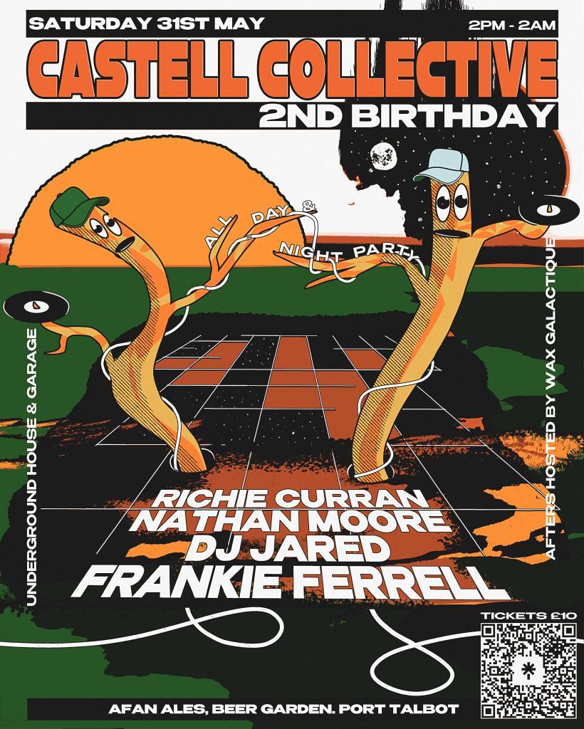 Castell Collective All Day Party + Afters W/Wax Galactique