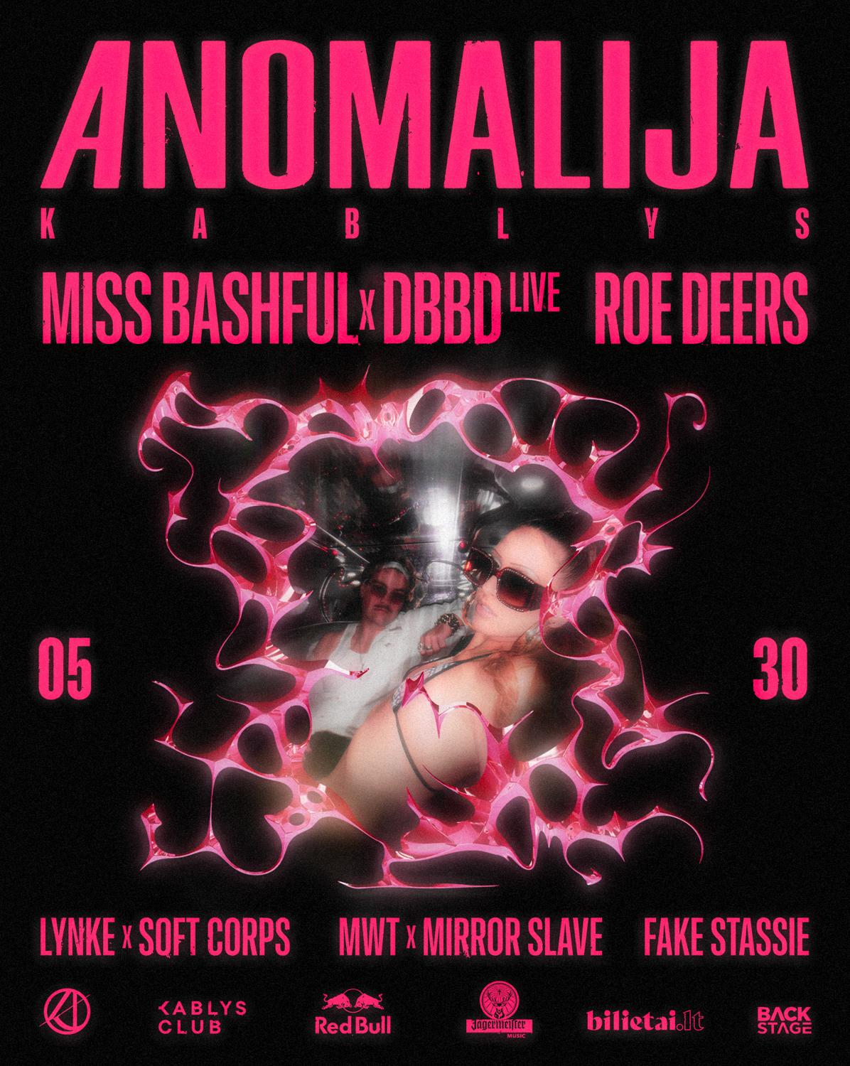 Anomalija: Miss Bashful X Dbbd, Roe Deers