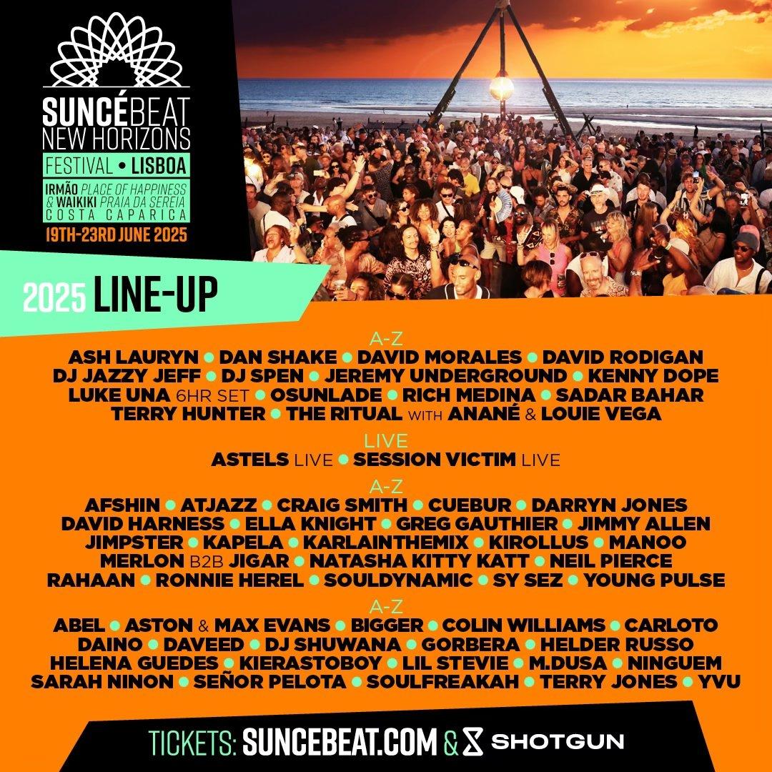 Suncebeat New Horizons Lisboa 2025