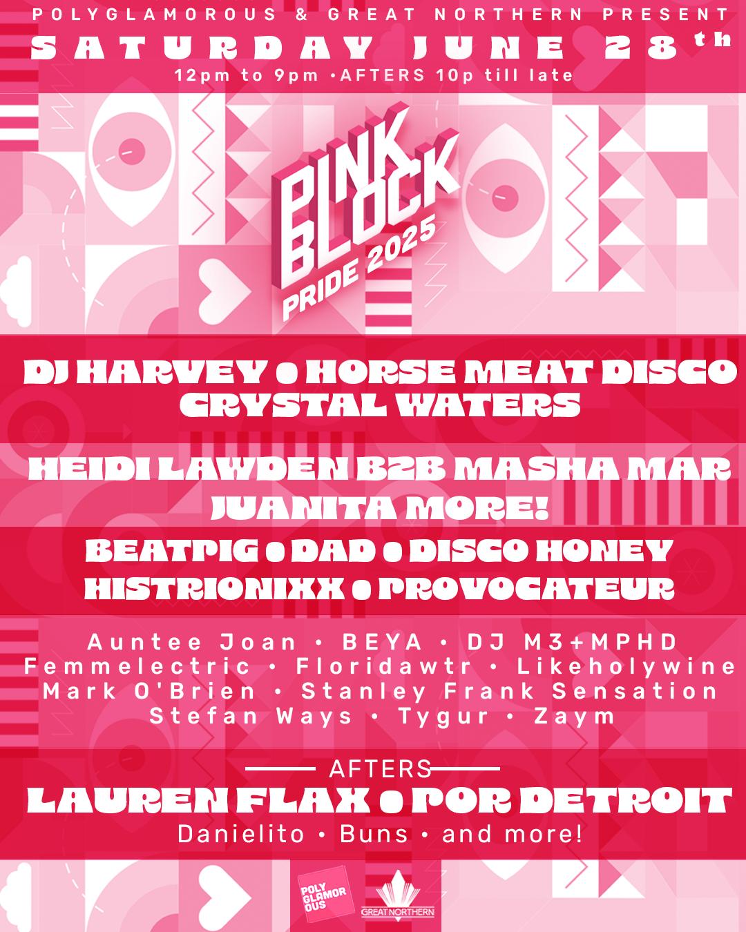 Polyglamorous Pink Block Party Sat June 28Th, 2025