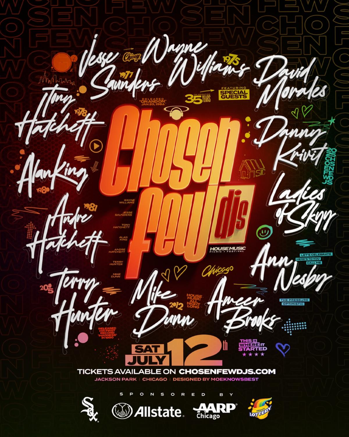 Chosenfewdjs 'Worlds Largest House Music Picnic & Festival'