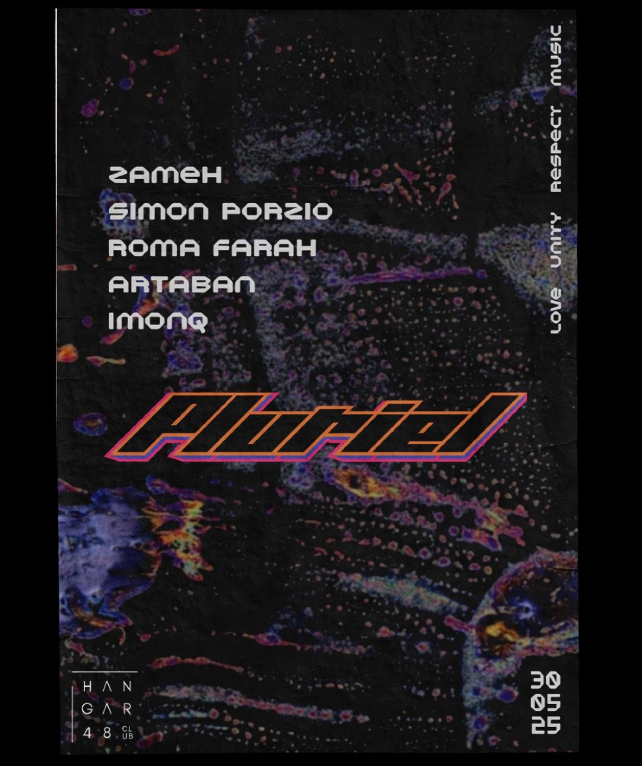 Pluriel:Zameh, Simon Porzio, Roma Farah, Artaban, Imonq