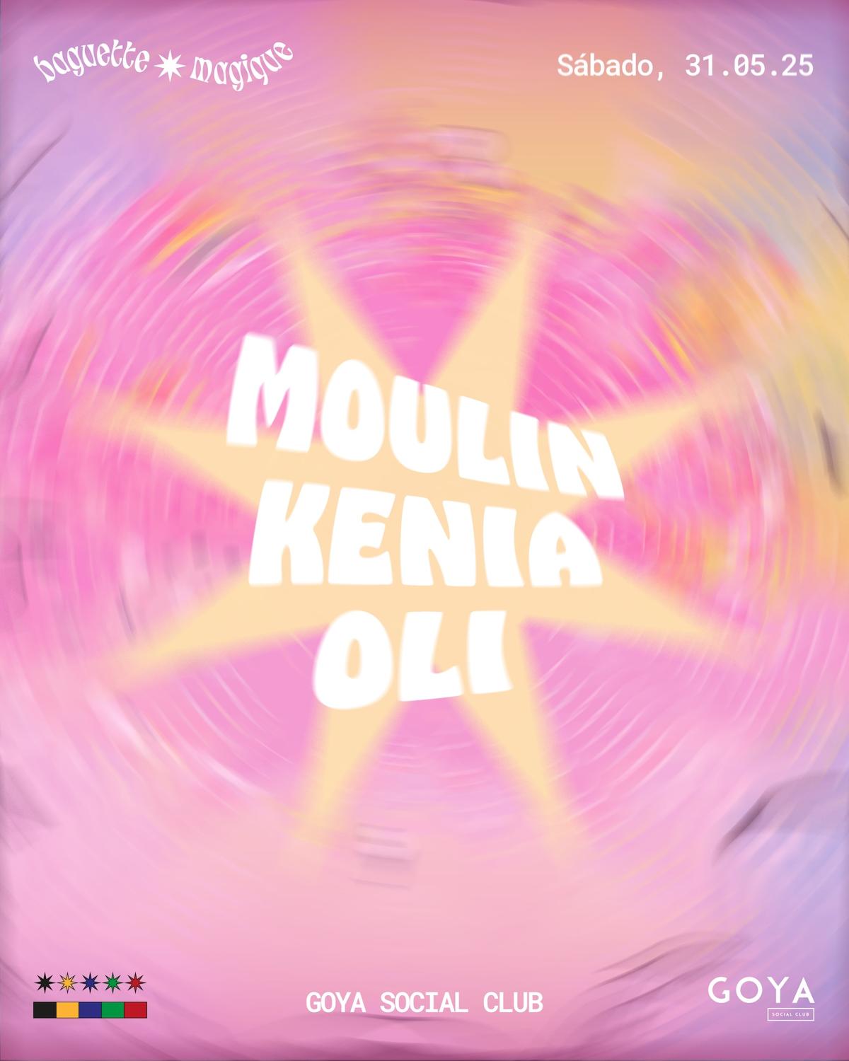 Baguette Magique Records Invites Moulin, Kenia & Oli