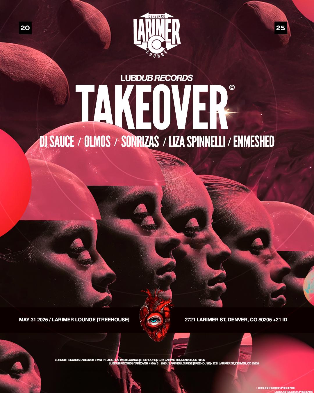 Lubdub Records // Dj Sauce, Olmos, Sonrizas, Liza Spinnelli, Enmeshed