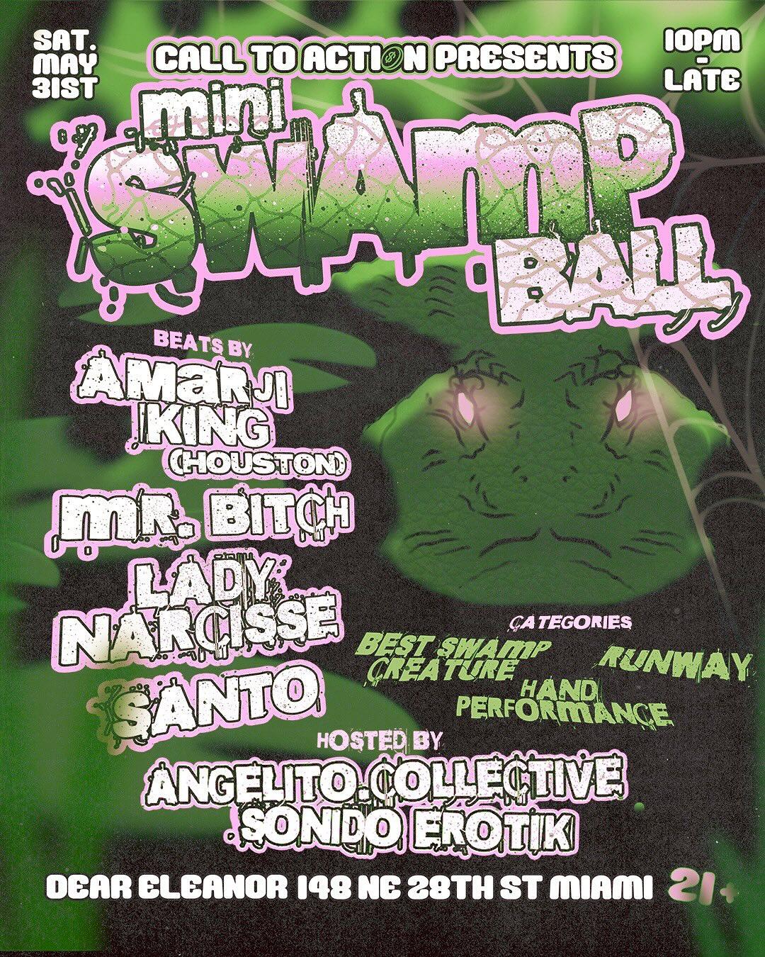 Call To Action Presents Swamp Ball