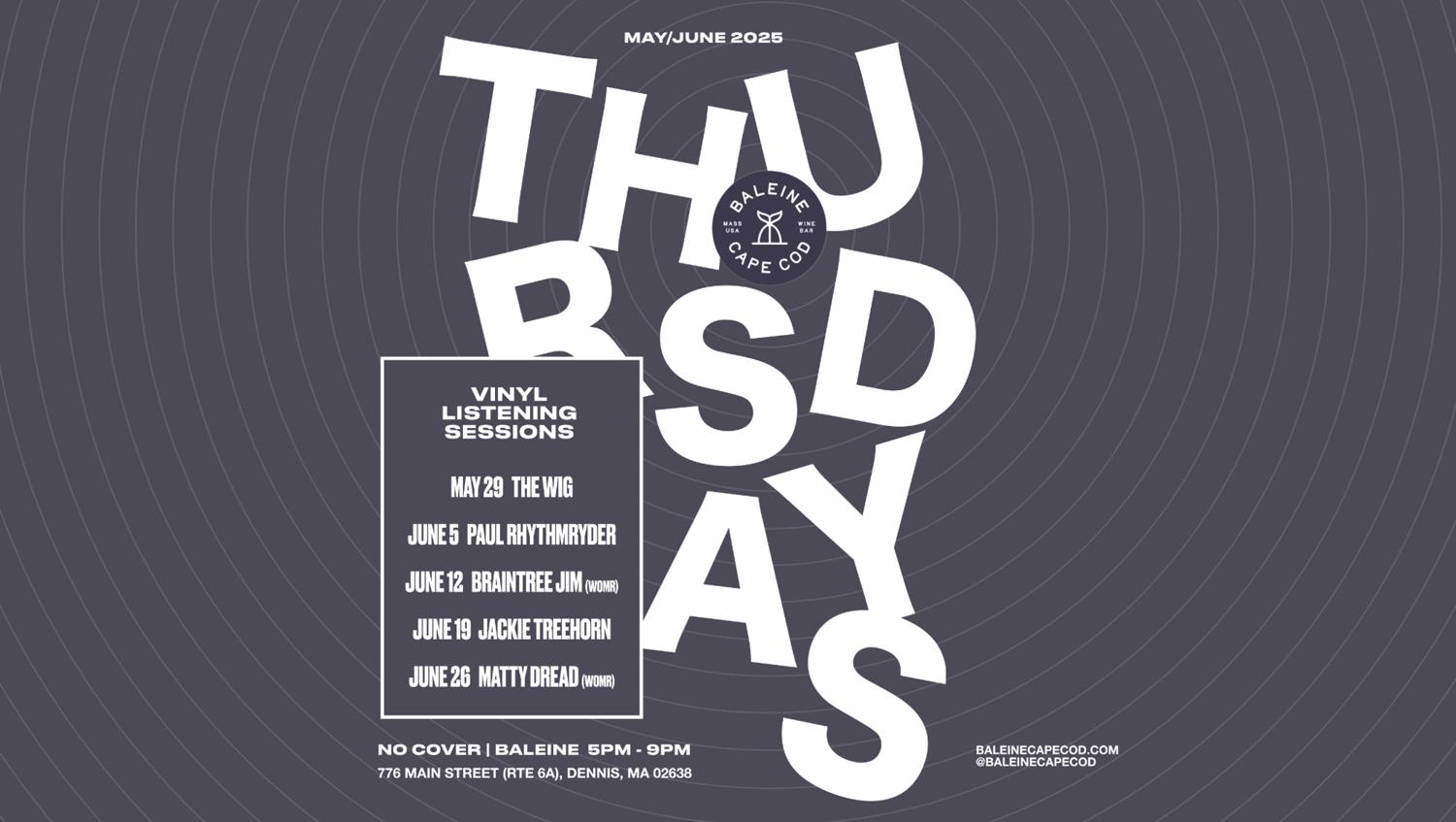 Vinyl Thursdays With Rhythmryder