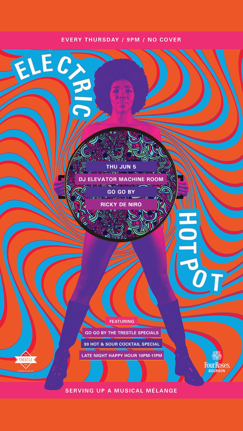 Electric Hotpot With Guest Dj Elevator Machine Room