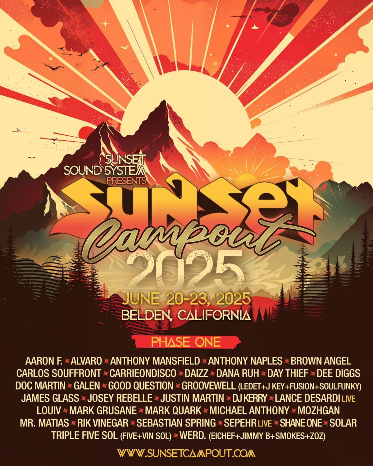 Sunset Campout 2025: A Summer Solstice Celebration