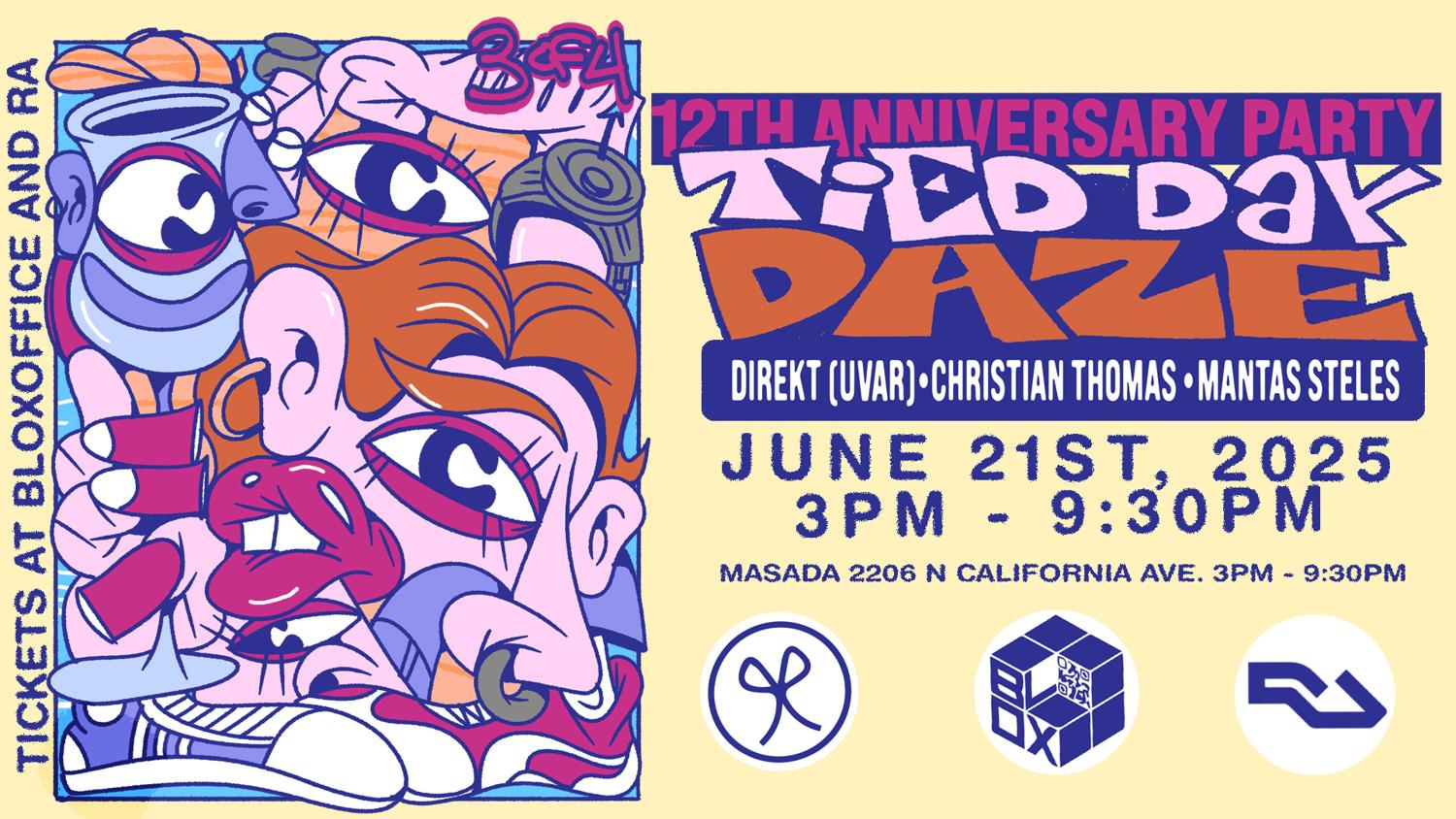 Tied 12 Year Anniversary Part 3: Day Daze