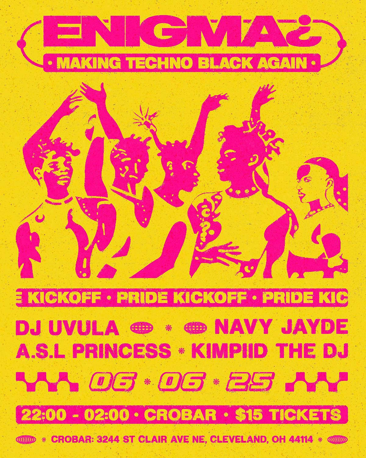 Enigma¿: Making Techno Black Again