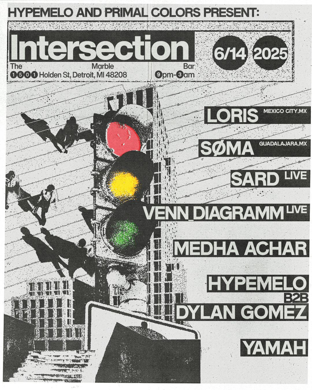 Hypemelo And Primal Colors Present: Intersection