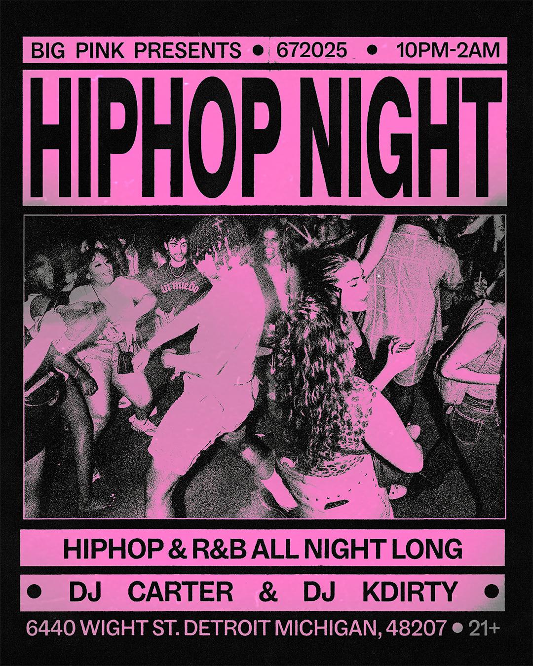 Hiphop Night: Dj Kdirty & Dj Carter (Free Entry)