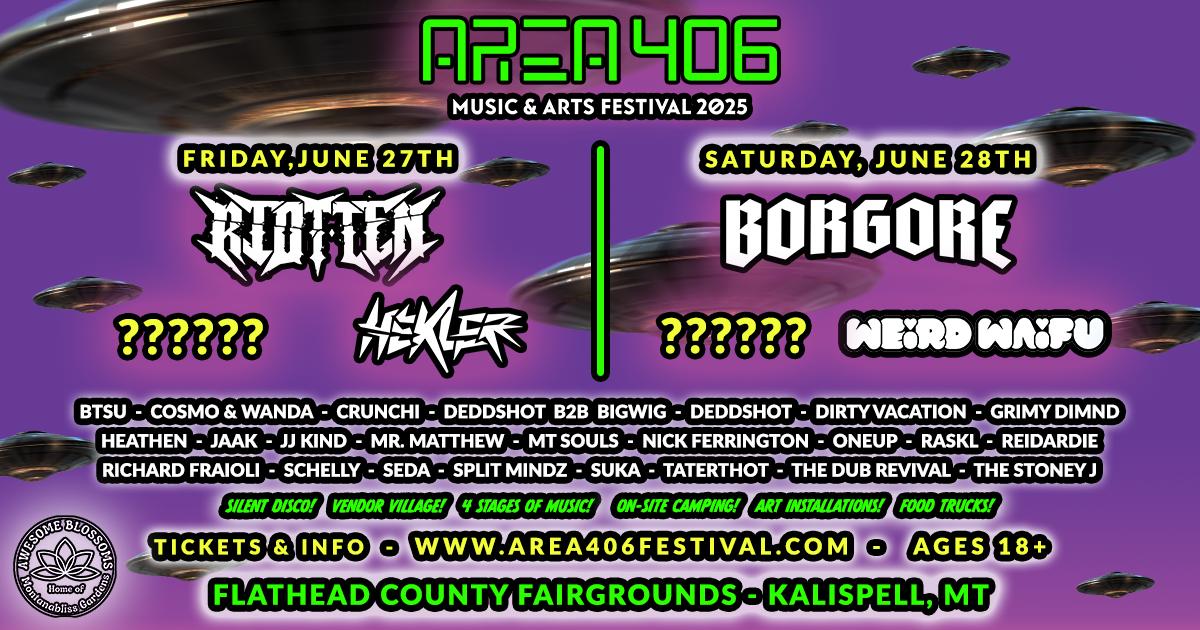 Area 406 Music & Arts Festival 2025