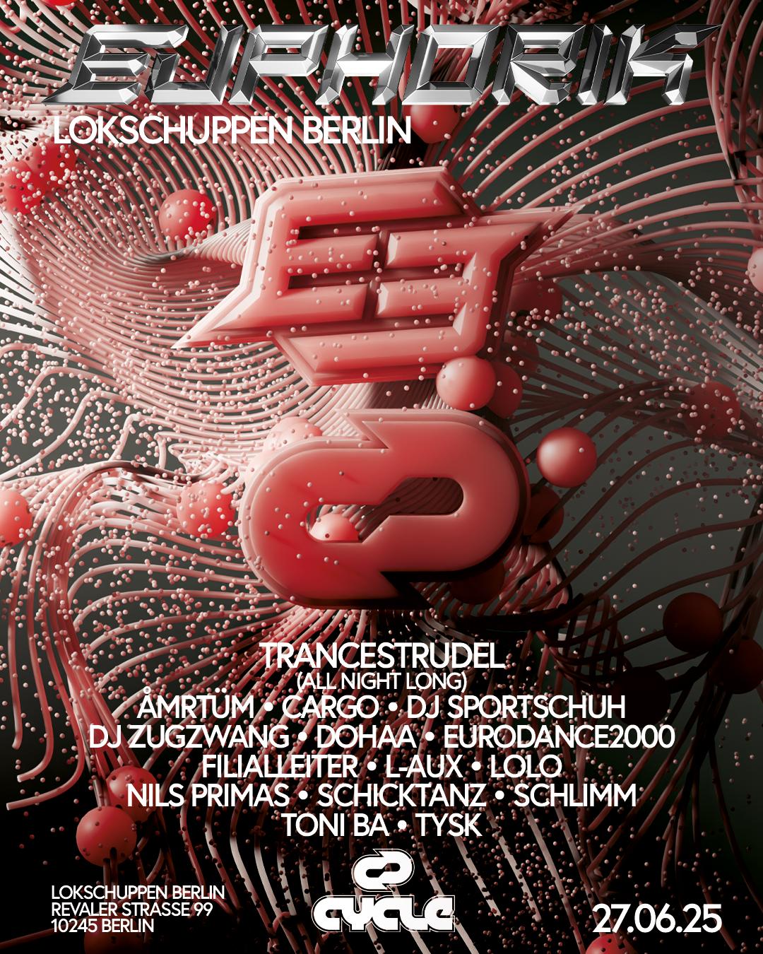 Euphorik X Cycle With Trancestrudel Anl, Amrtüm & Cargo