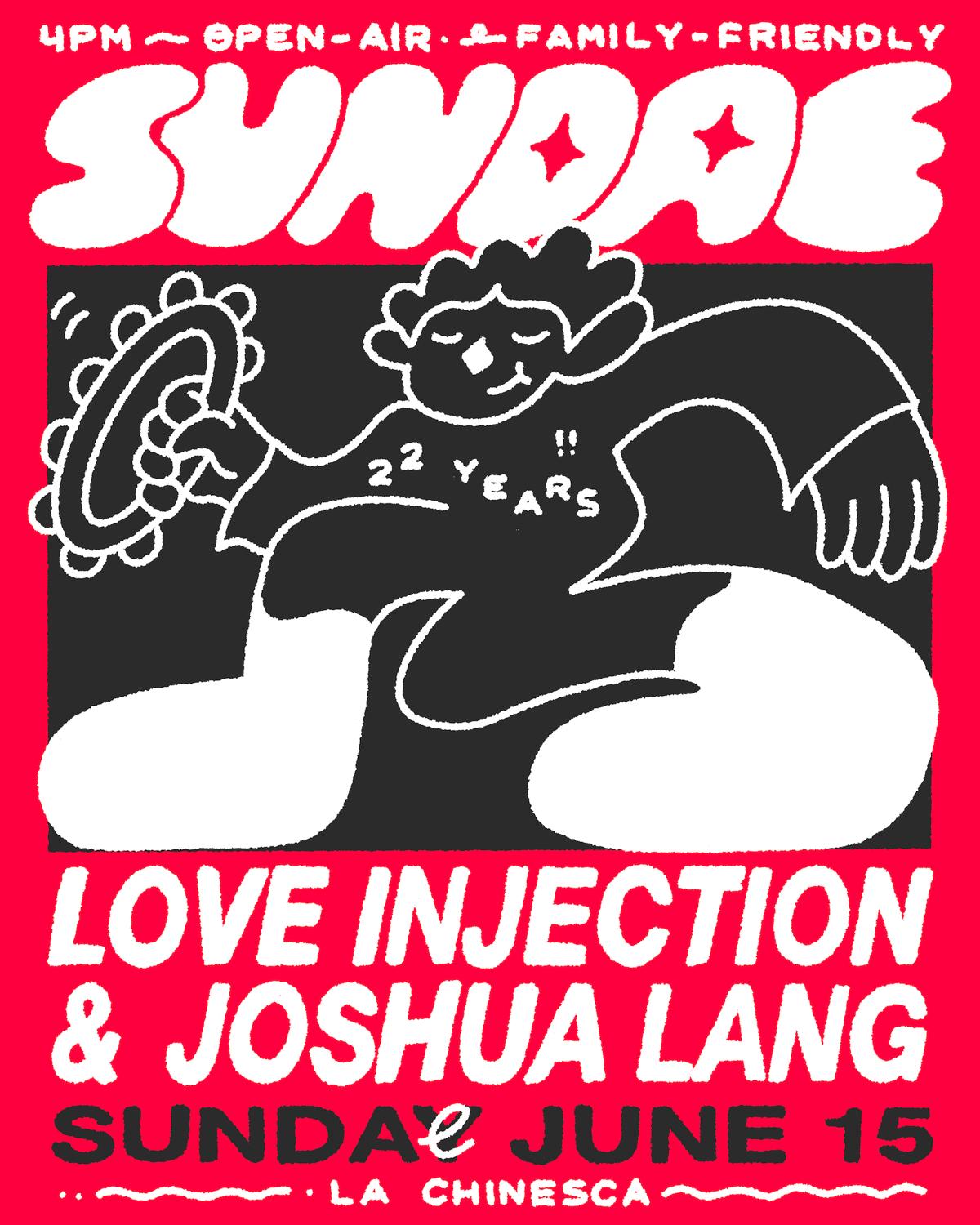 Sundae With Love Injection, Joshua Lang