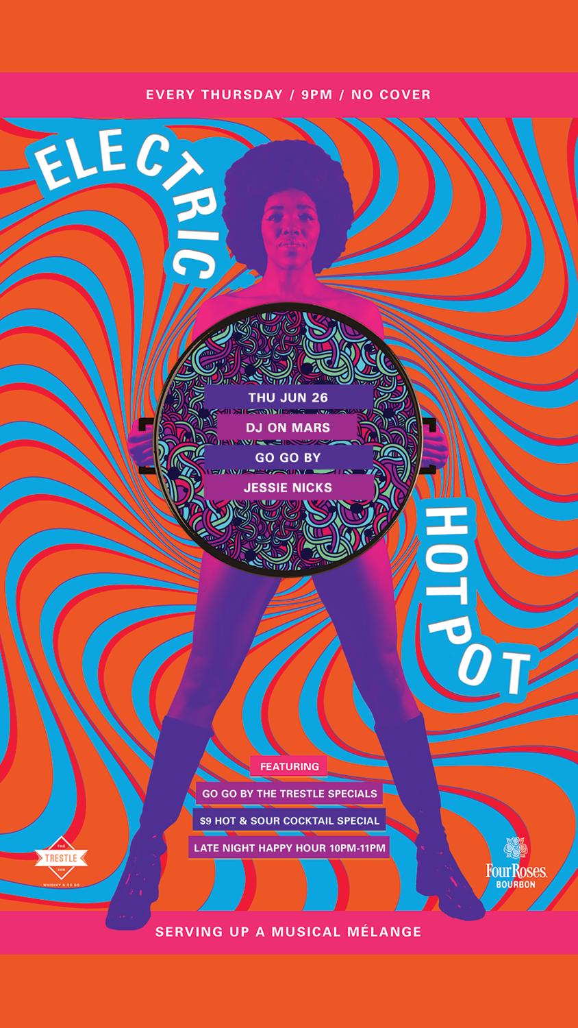 Electric Hotpot With Guest Dj On Mars