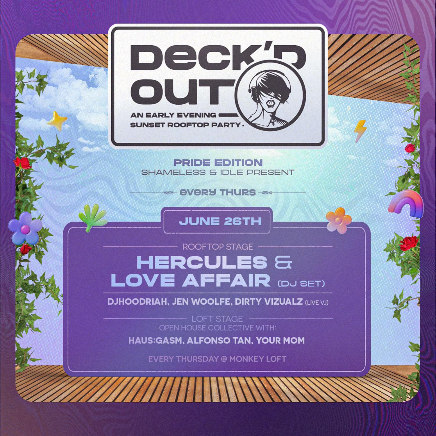 Deck'D Out #2 Shameless & Idle Present Hercules & Love Affair & Ohc
