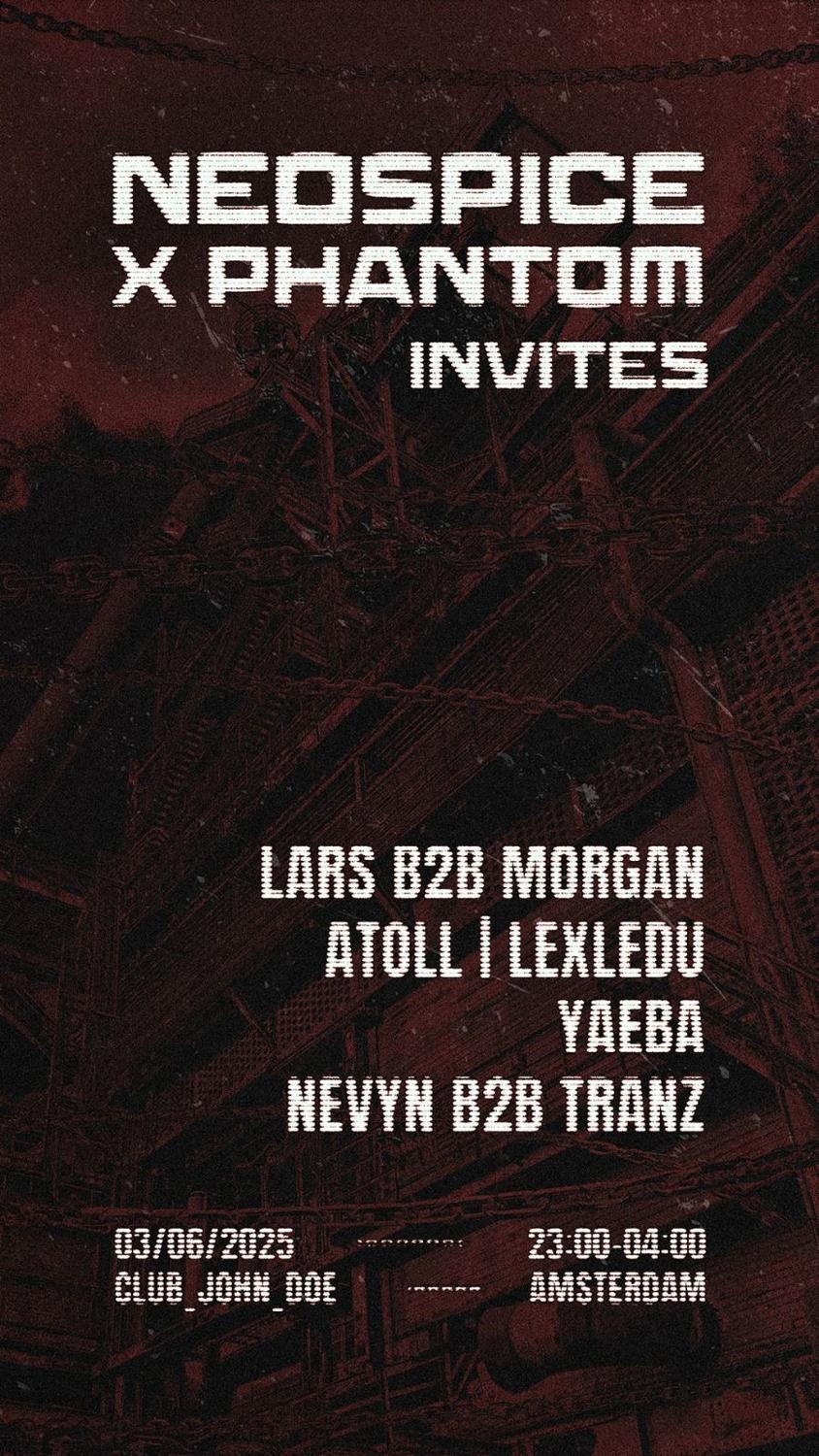 Phantom Group X Neospice / Lex Ledu / Nevyn / Tranz