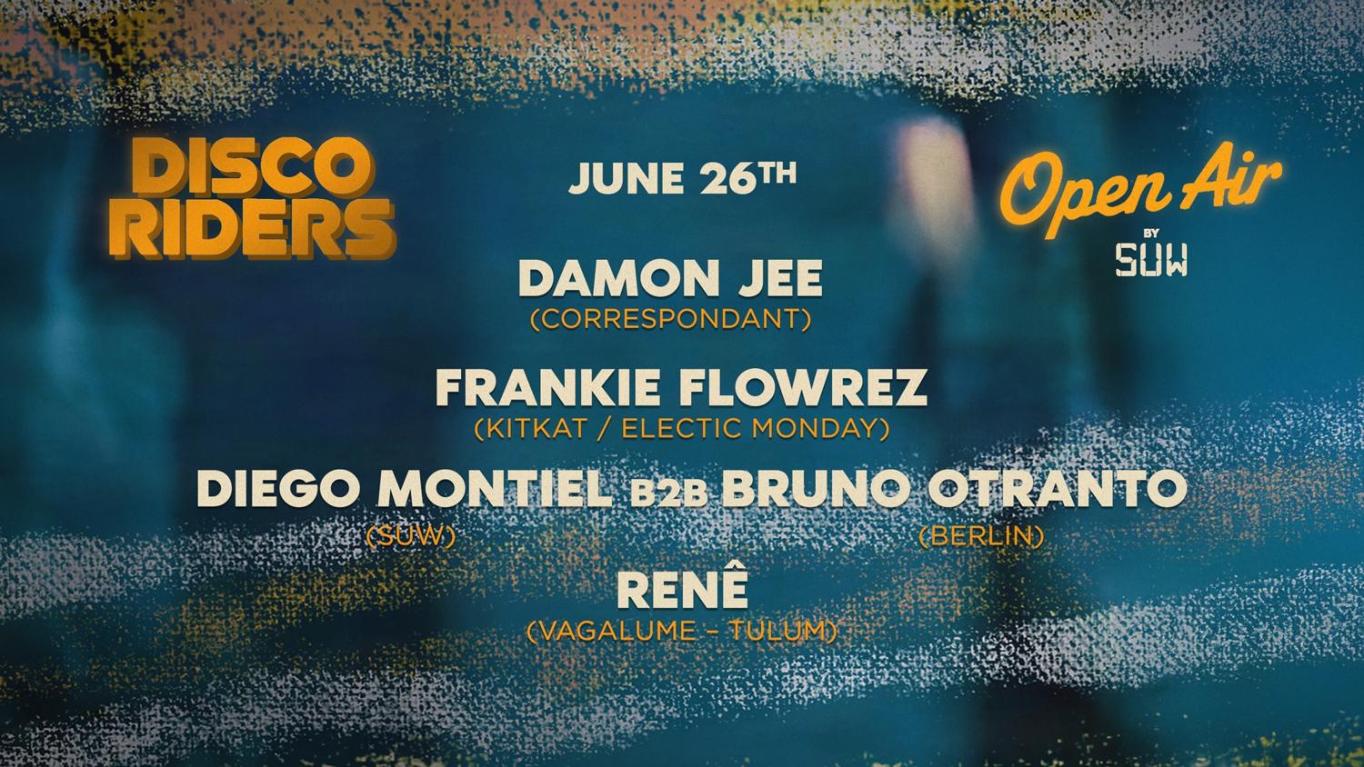 Disco Riders (Open Air) - La Terrrazza - Bcn