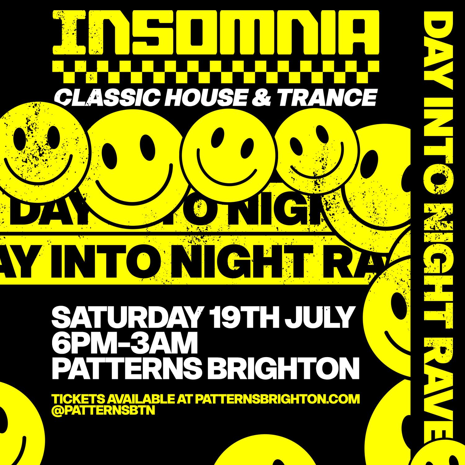 Insomnia: Classic House + Trance - Day Into Night