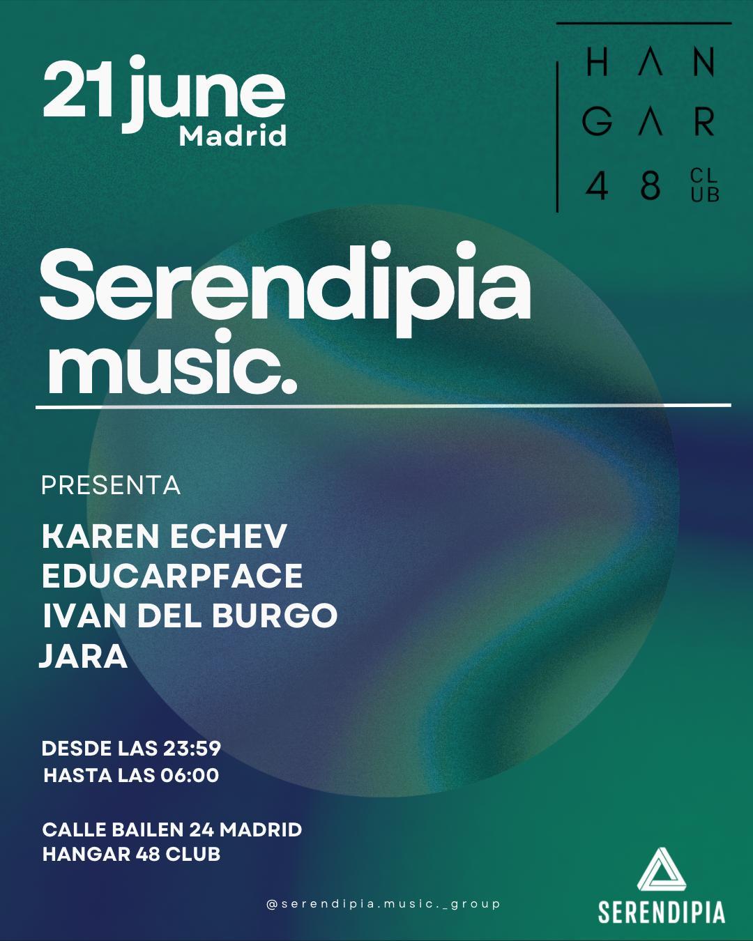 Serendipia-Karen Echev, Ivan Del Burgos, Educarpface, Jara