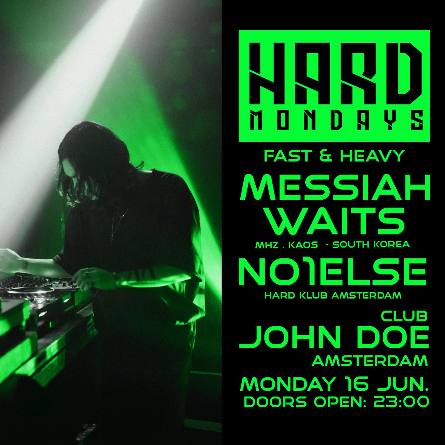 Hard Mondays Amsterdam - Hard Techno Night