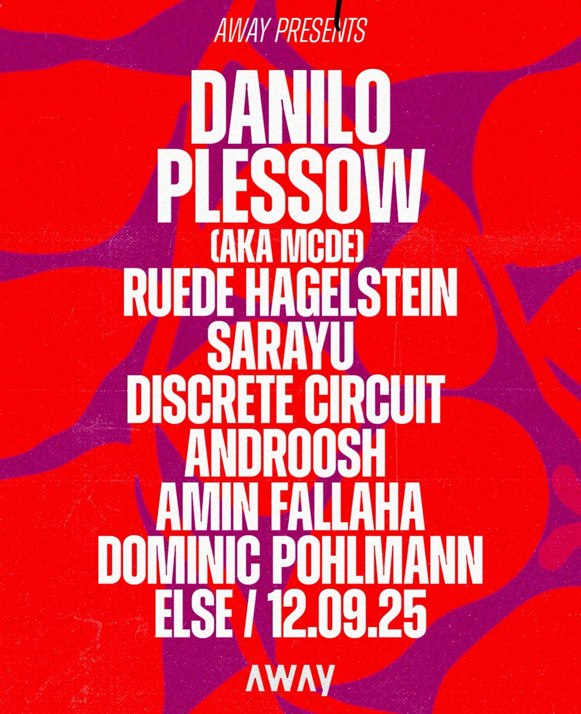 Away Presents Danilo Plessow Aka Motor City Drum Ensemble