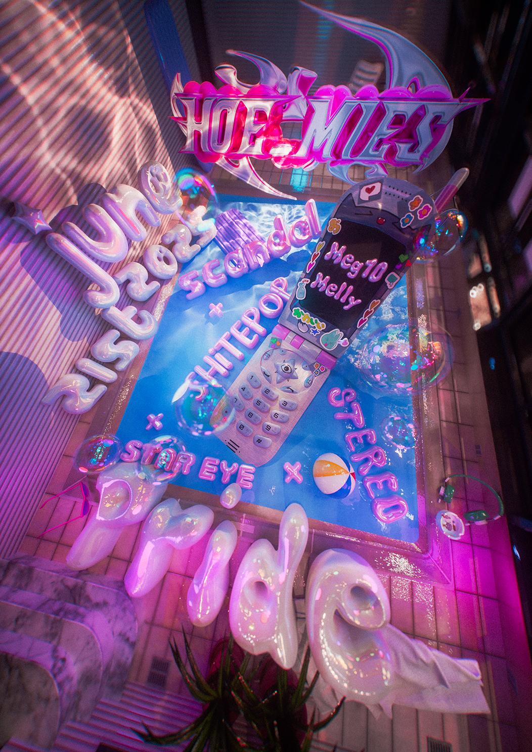 Stereo Pride With Hoe_Mies X Scandal.Gla X Shitepop X Star Eye