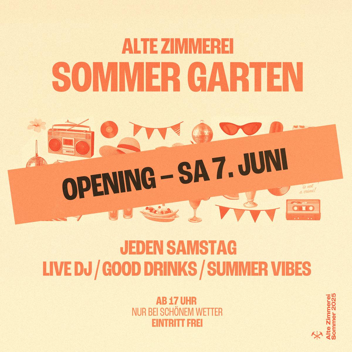 Alte Zimmerei Sommer Garten