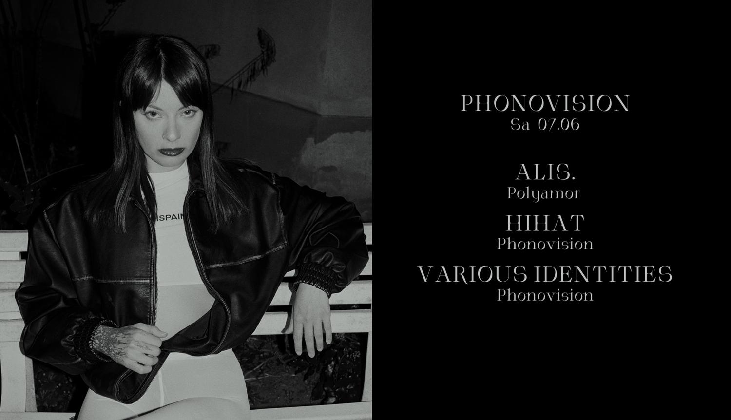Phonovision With Alis., Hihat & Various Identities