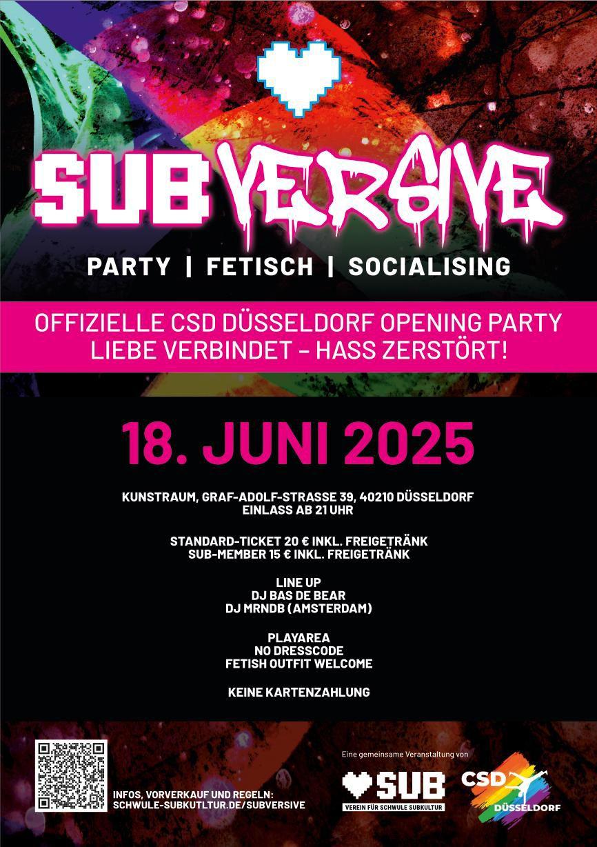 Subversive // Offizielle Csd Düsseldorf Opening Party
