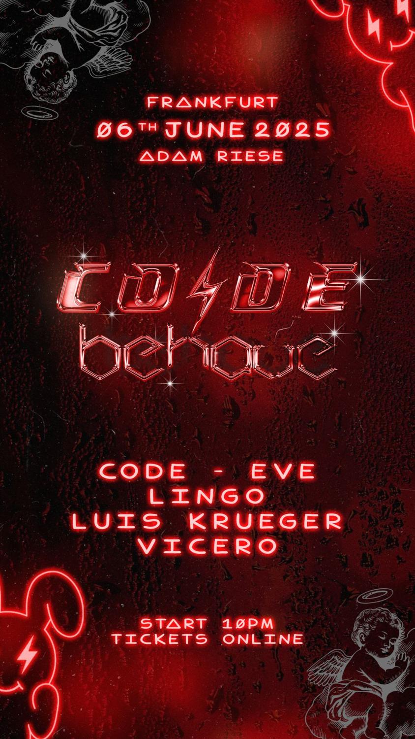 Code X Behave At Adam Riese 06.06.25