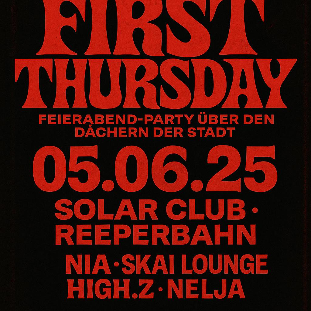 First Thursday @ Solar Club