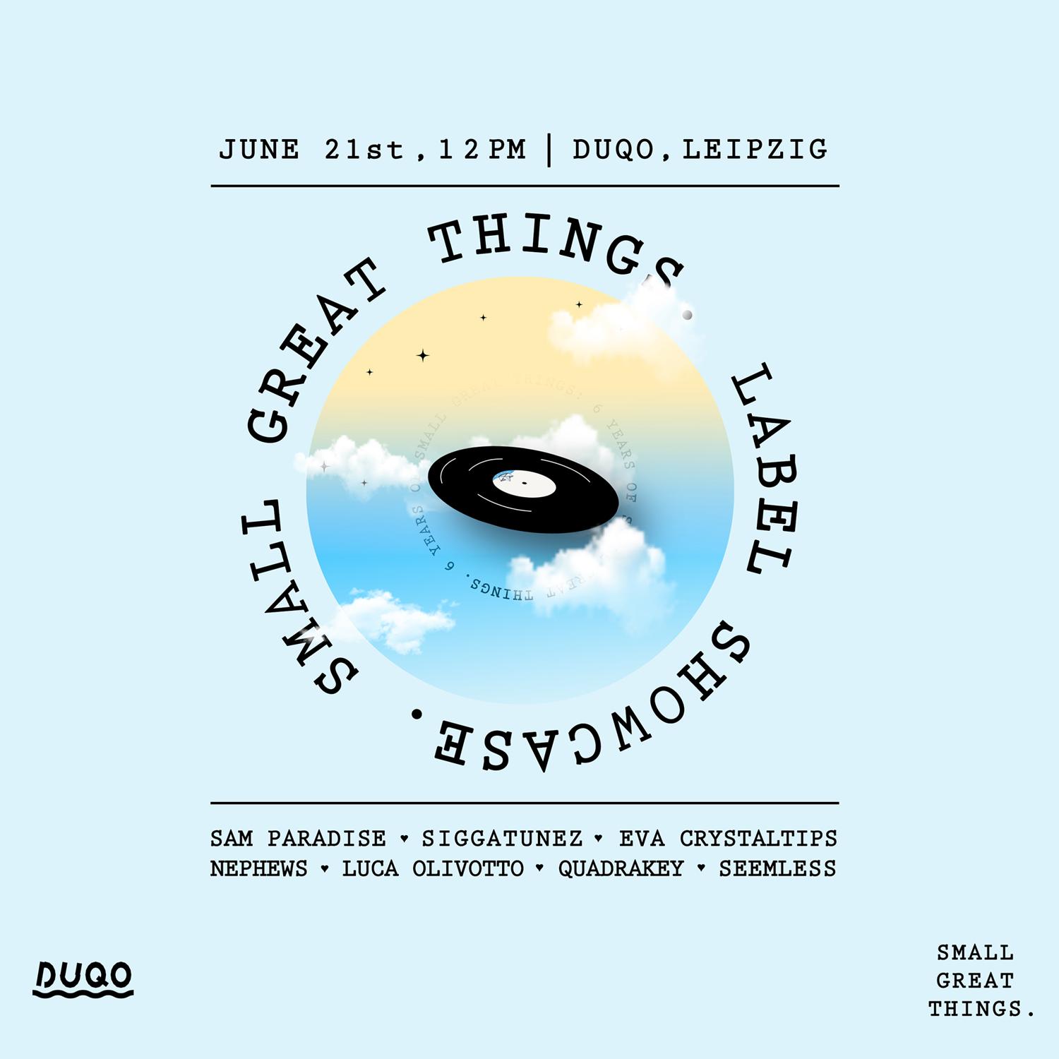 Small Great Things. Label Showcase