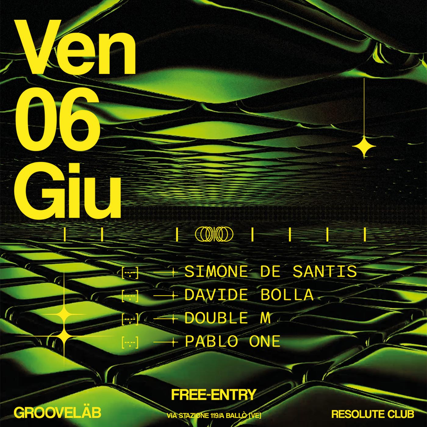 Grooveläb - W/Simone De Santis, Davide Bolla, Double M, Pablo One