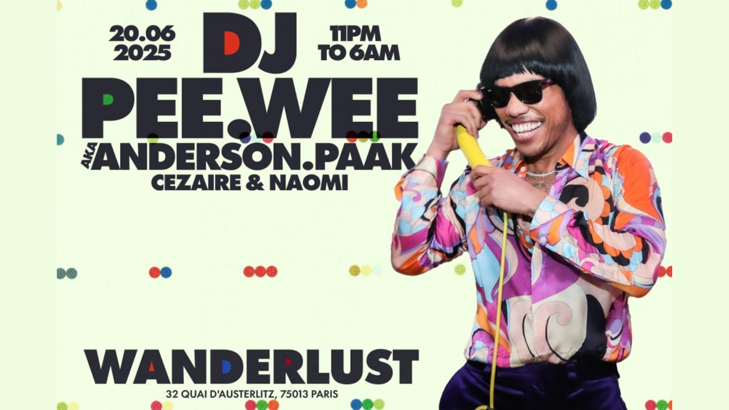 Dj Pee .Wee (Aka Anderson .Paak), Cezaire, Naomi
