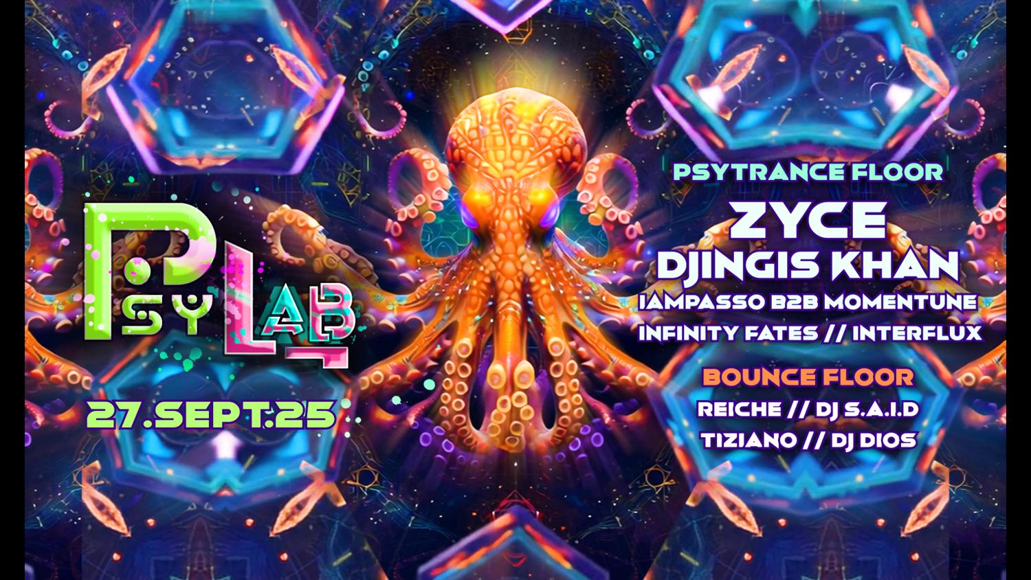 Psylab W/ Zyce, Djingis Khan