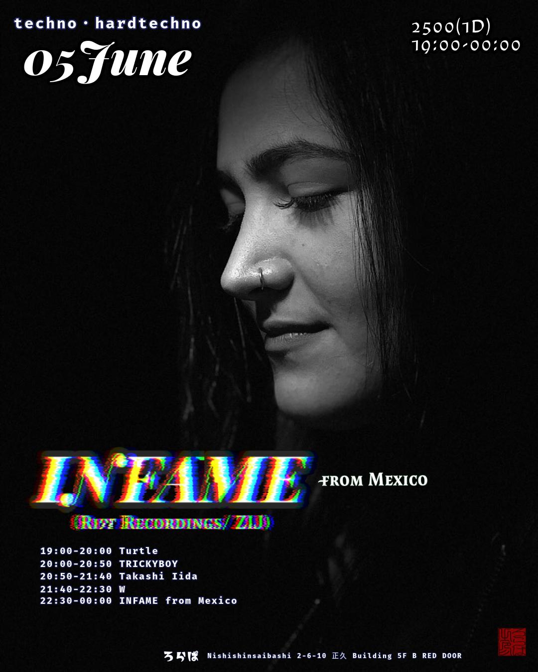 Infame From Mexico -Techno・Hardtechno-