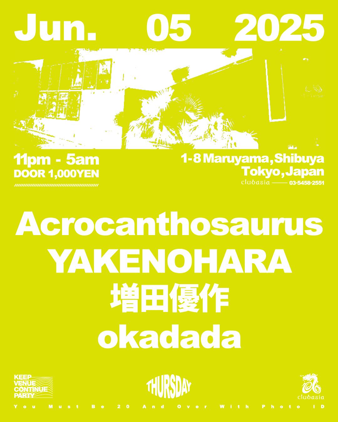 Clubasia Thursday