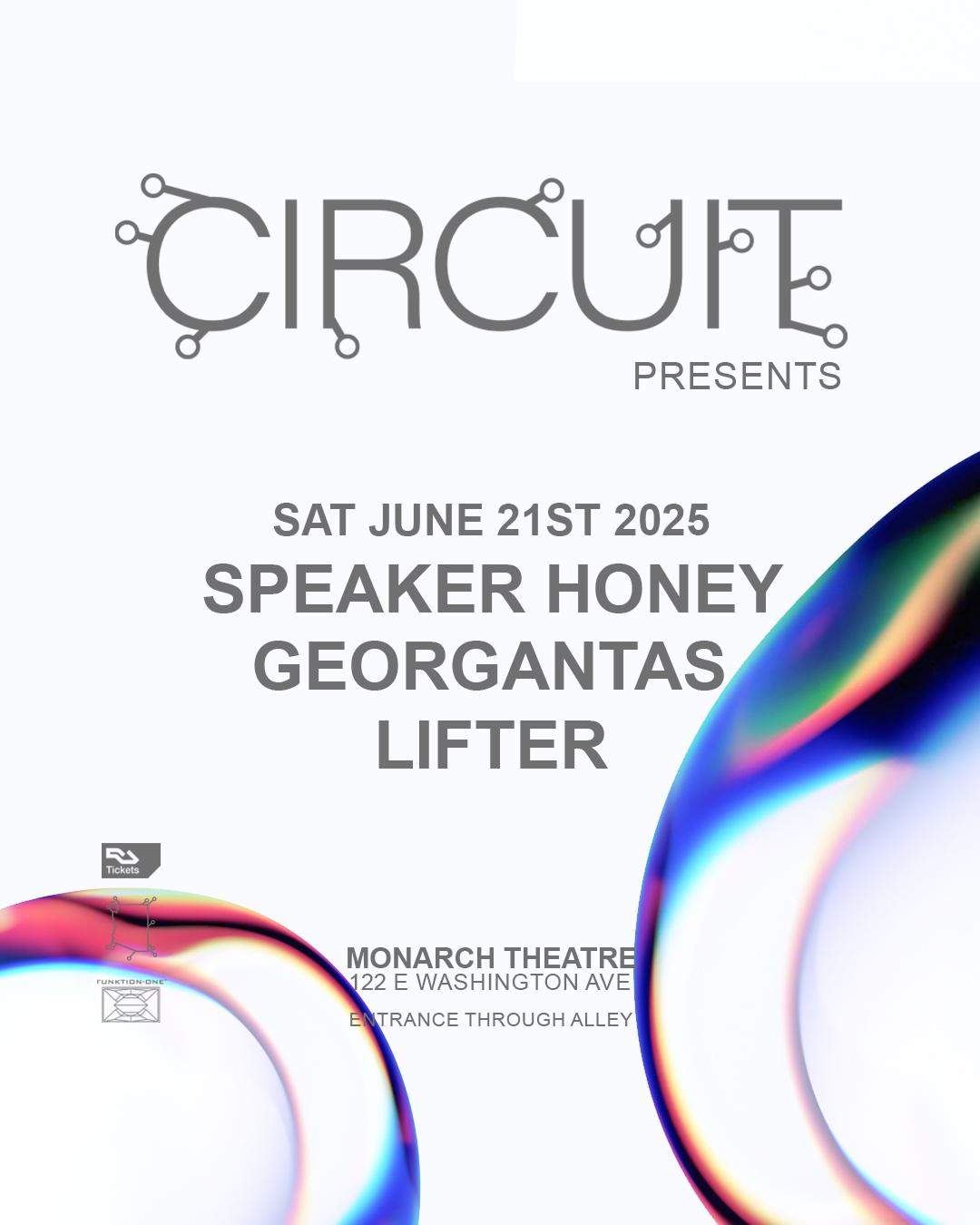 Circuit Presents Speaker Honey