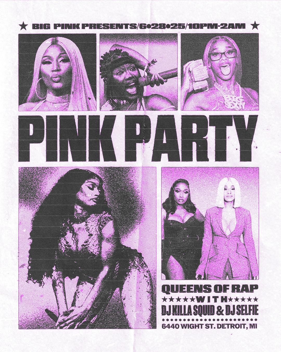 Pink Party: Queens Of Rap (Wear Pink = Free Entry)