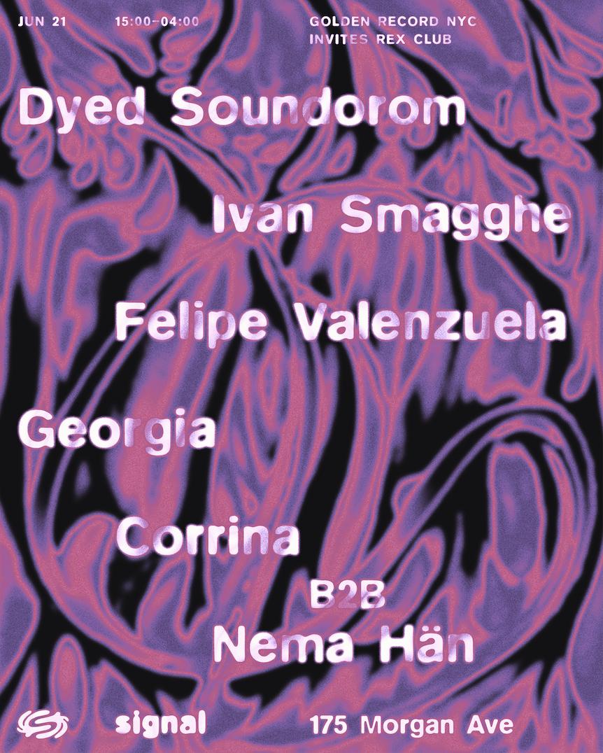 Golden Record Nyc Invites Rex Club With Dyed Soundorom & Ivan Smagghe