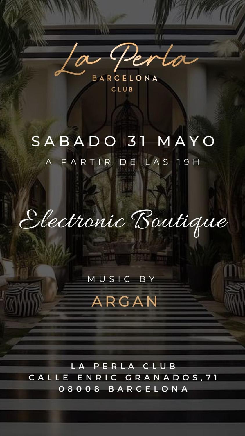 La Perla Club Pres: Electronic Boutique W/ Washington