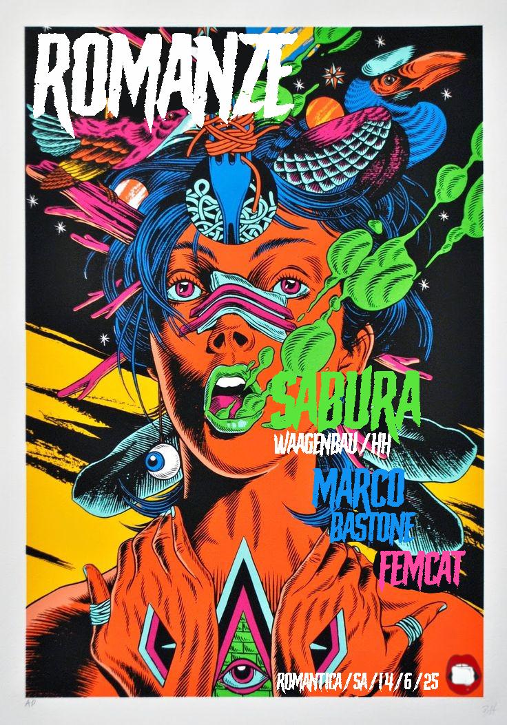 Romanze Inkl. Afterhour Mit Sabura (Waagenbau/Hh), Femcat & Marco Bastone