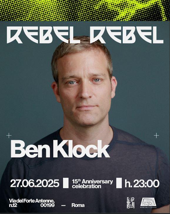 Rebel Rebel Pres Ben Klock